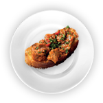 Garlic Bread & Spicy Chicken 